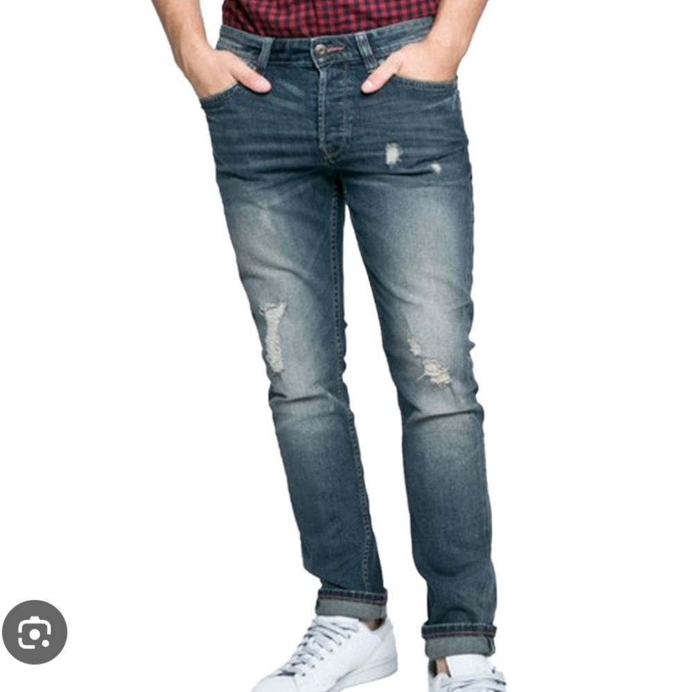 Only and sons medium wash tapered jeans